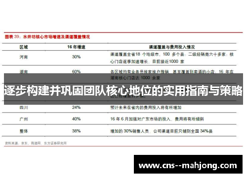 逐步构建并巩固团队核心地位的实用指南与策略